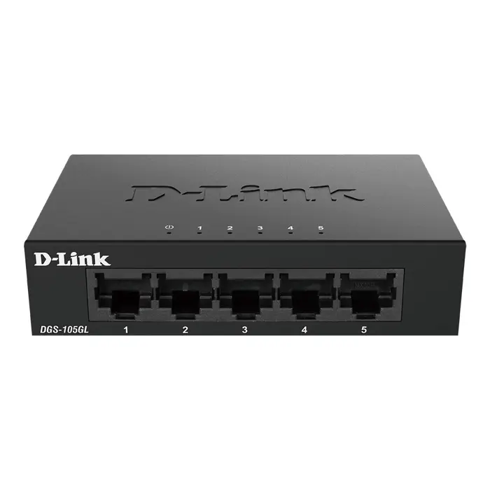 D-Link DGS 105GL - switch - 5 porte -