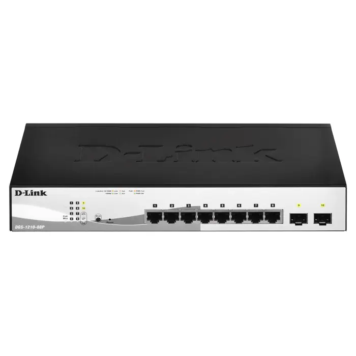 D-Link Web Smart DGS-1210-08P - switch