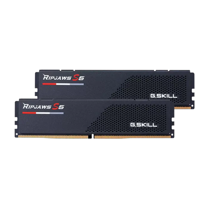 DDR5 G.Skill RAM Ripjaws S5 - Low Profile - 32GB (2x16GB) 600MHz CL36 XMP  F5-6000J3636F16GX2-RS5K