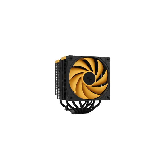 DeepCool AK620 Zero Dark Zoria Processor Air cooler 12 cm Black, Yellow 1 pc(s)