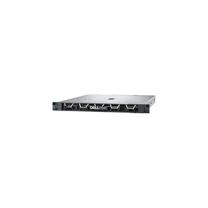 DELL EMC PowerEdge R250, 4x3.5", Intel Xeon E-2314 (2.8GHz, 8MB, 4C/4T, Turbo (65W)), 16GB UDIMM 3200MT/s, 2TB SATA HDD HP, PERC H355, 700W PS, TPM 2.0 V3, BCM 5720 DP, On-Board LOM, Static Rails, 3Y 