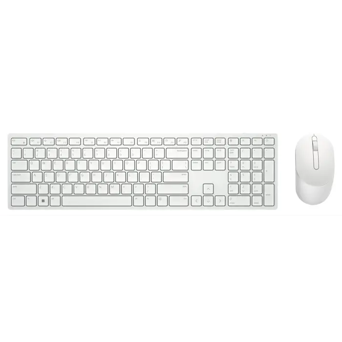 Dell KM5221W Wireless Mouse + Keyboard Set, white