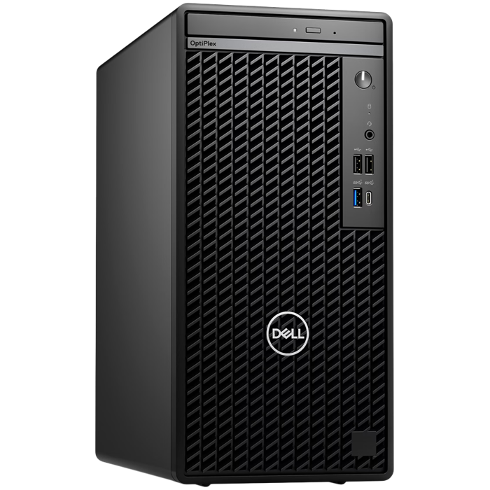 Dell OptiPlex 7020 MT, 180W, Intel Core i3-14100 (12MB, 4C/8T, 4.7GHz), 8GB (1x8GB) DDR5, M.2 512GB PCIe, Intel Integrated, DVDRW, Speaker, DP, HDMI, USB-C, 7xUSB-A, RJ-45, Mouse/Kb, Ubuntu, 3Y PS NBD