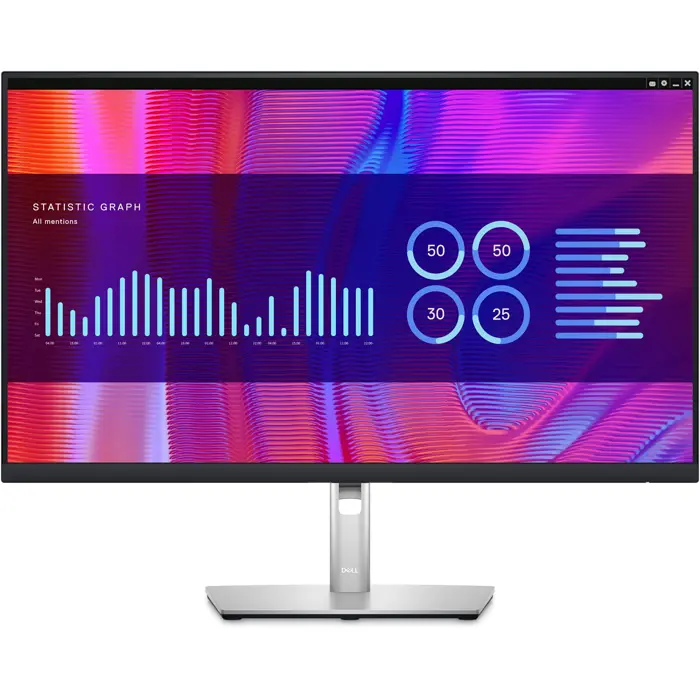 Dell P2723DE - LED-skarm - QHD - 27" -