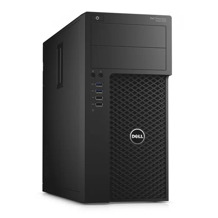 Dell Precision 3620; Core i5 7600 3.5GHz/8GB RAM/256GB SSD PCIe;DVD-ROM/Intel HD Graphics/Win 10 Pro 64-bit