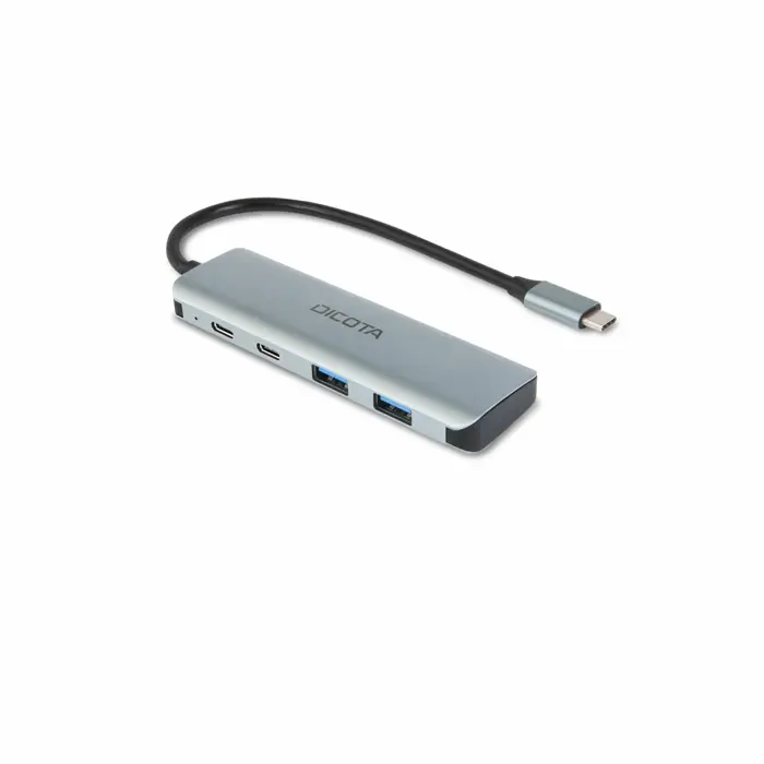 DICOTA D32061 4-in-1 Hub USB-C 4-in-1 Highspeed 10 Gbps Silver