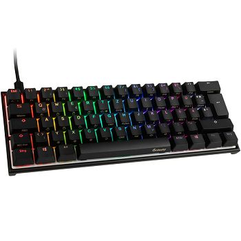 Ducky Mecha Mini Gaming Tipkovnica, MX-Silent-Red, RGB-LED - crna DKME2061ST-SDEPDAAT1