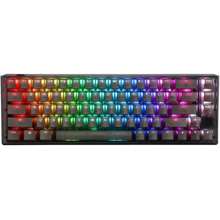 Ducky One 3 Aura Black SF Gaming Keyboard, RGB LED - MX-Speed-Silver