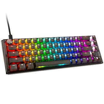 Ducky One 3 Aura Black SF Gaming Keyboard, RGB LED - MX-Silent-Red (US) DKON2167ST-SUSPDABAAAC1