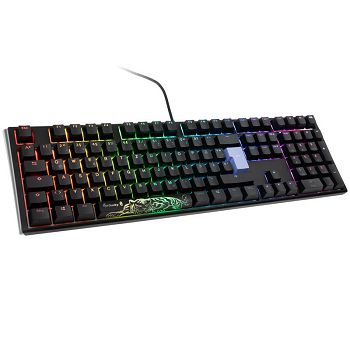 Ducky One 3 Classic Black/White Gaming Keyboard, RGB LED - MX-Black DKON2108ST-ADEPDCLAWSC1