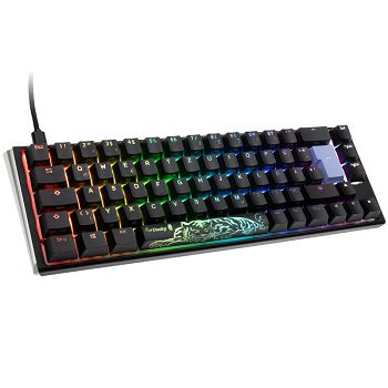 Ducky One 3 Classic Black/White SF Gaming Tipkovnica, RGB LED - MX-Blue DKON2167ST-CDEPDCLAWSC1