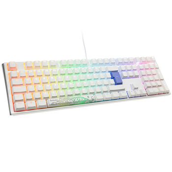 Ducky One 3 Classic Pure White Gaming keyboard, RGB LED - MX-Brown DKON2108ST-BDEPDPWWWSC1