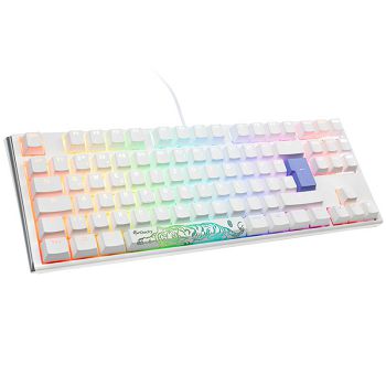 Ducky One 3 Classic Pure White TKL Gaming Tipkovnica, RGB LED - MX-Clear DKON2187ST-WDEPDPWWWSC1