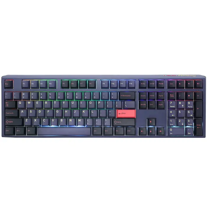 Ducky One 3 Cosmic Blue Gaming Keyboard, RGB LED - MX-Blue (US)