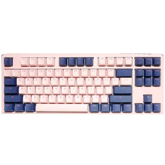 Ducky One 3 Fuji TKL keyboard Gaming USB US International Cyan, Pink