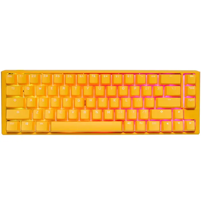 Ducky One 3 SF Yellow keyboard Gaming USB US English