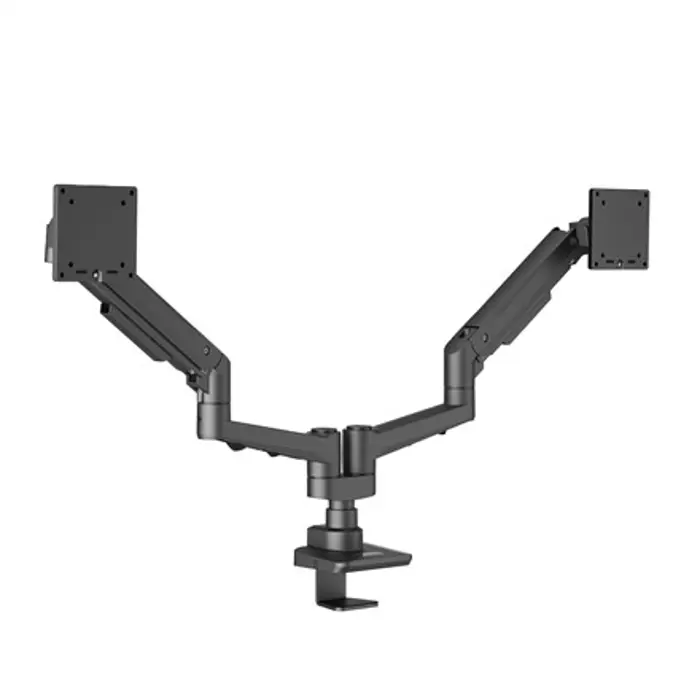 EDBAK Desk Mount | DMV02 Dual Swing Arm | Height adjustment, Tilt | 19-35 " | Maximum weight (capacity) 20 kg | Black