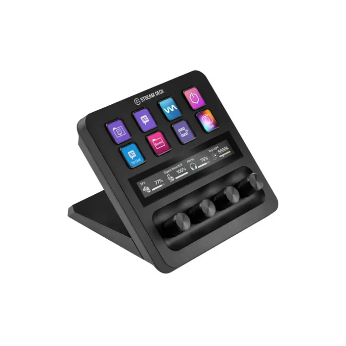 Elgato Stream Deck + BEARBEITUNG Black 8 buttons