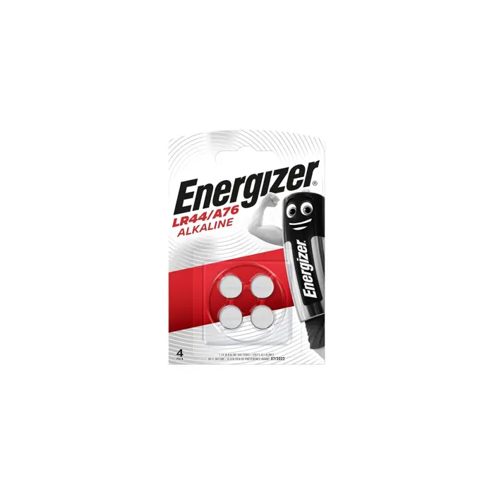 ENERGIZER BATTERIES ALKALINE SPECIALTY LR44/ A76 4 PIECES 1,5V