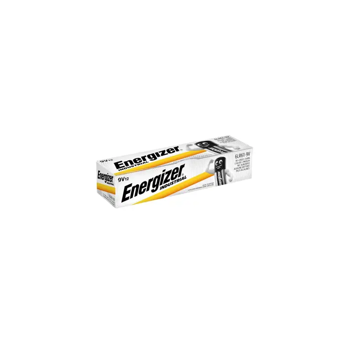 ENERGIZER BATTERIES INDUSTRIAL PRO 6LR61 9V 12 PCS