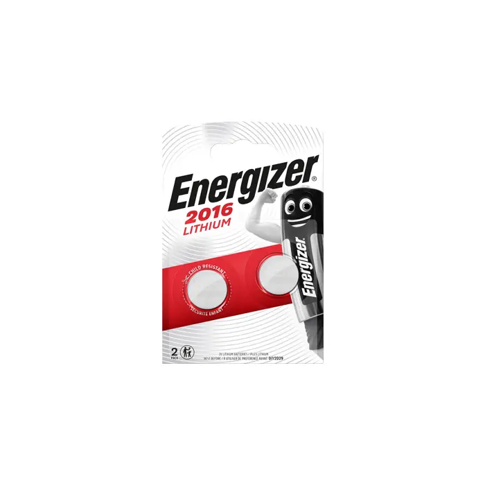 ENERGIZER BATTERIES SPECIALIZED CR2016 2 PIECES