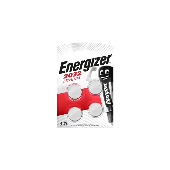 ENERGIZER BATTERIES SPECIALTY CR2032 3V  4 PIECES