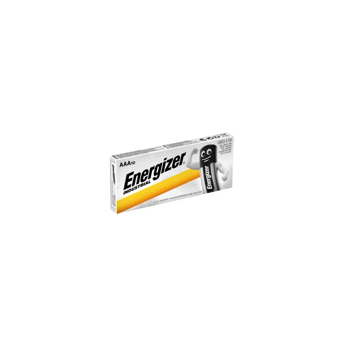 ENERGIZER BATTERY INDUSTRIAL PRO AAA LR03 1.5V 10 PCS