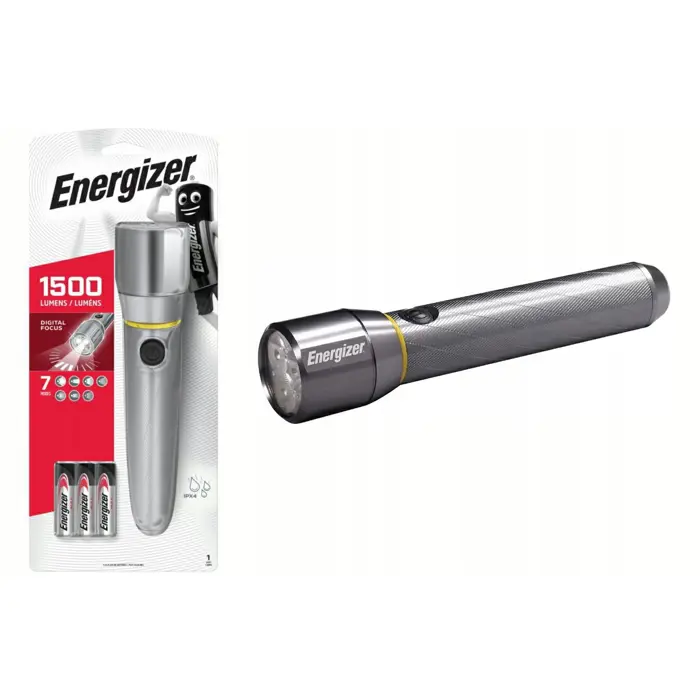 ENERGIZER FLASHLIGHT VISION HD ULTRA METAL 6AA 1500 LUM