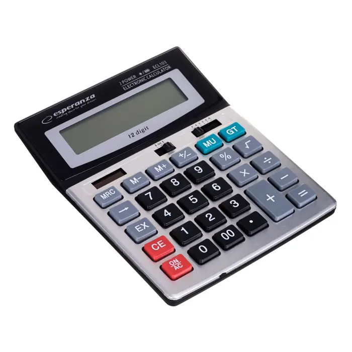 esperanza-ecl103-calculator-desktop-basic-black-gray-58562-arbespklk0002.webp