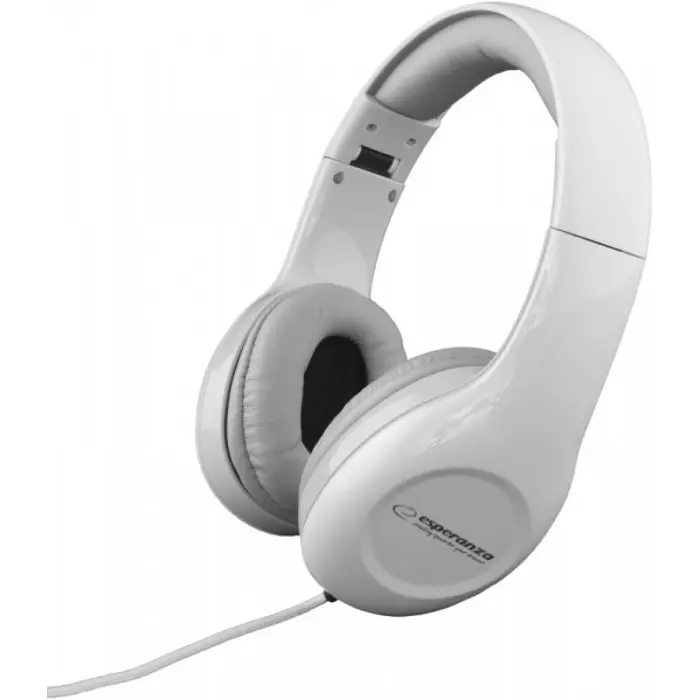 Esperanza EH138W headphones/headset Wired Head-band Music White