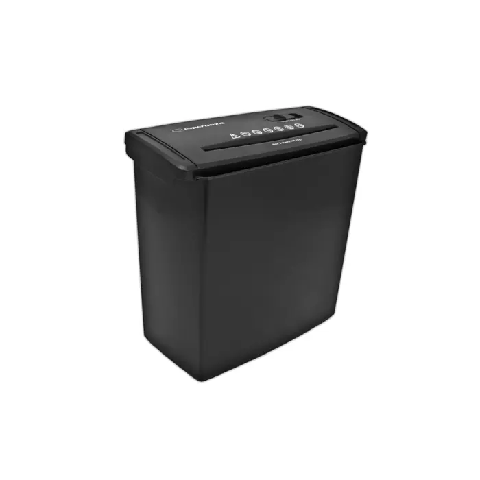 Esperanza EN101 paper shredder Strip shredding 22 cm Black