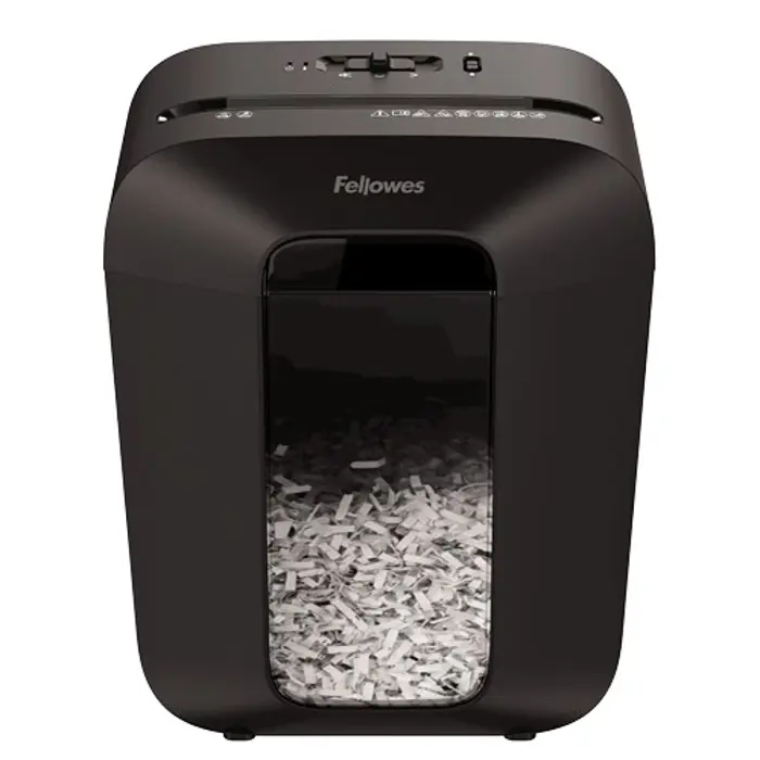 Fellowes Powershred LX50 paper shredder Particle-cut shredding Black