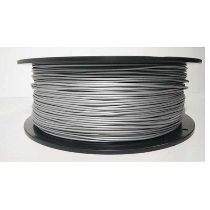 Filament for 3D, ABS, 1.75 mm, 1 kg, silver