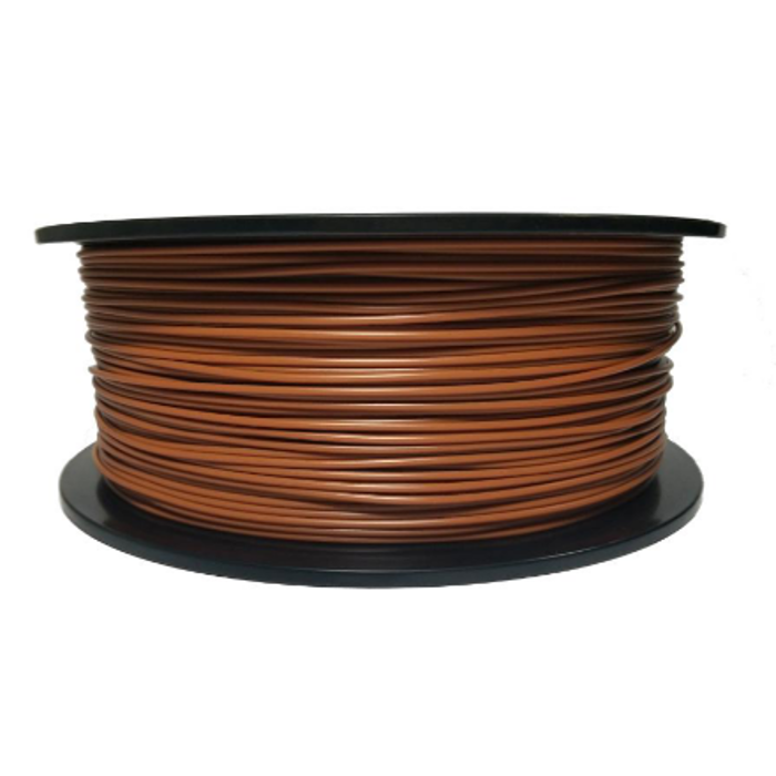 Filament for 3D, PLA, 1.75 mm, 1 kg, brown