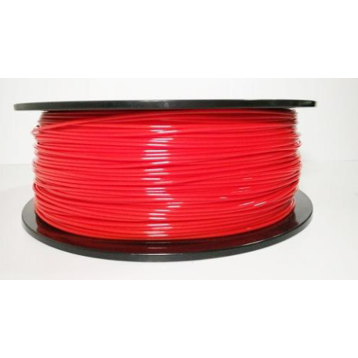 Filament for 3D, PLA, 1.75 mm, 1 kg, China red