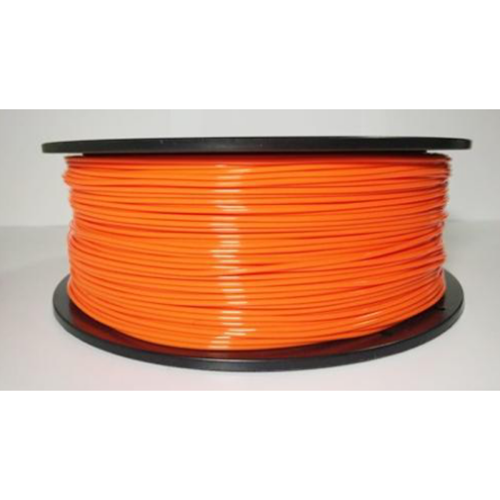 Filament for 3D, PLA, 1.75 mm, 1 kg, dark orange