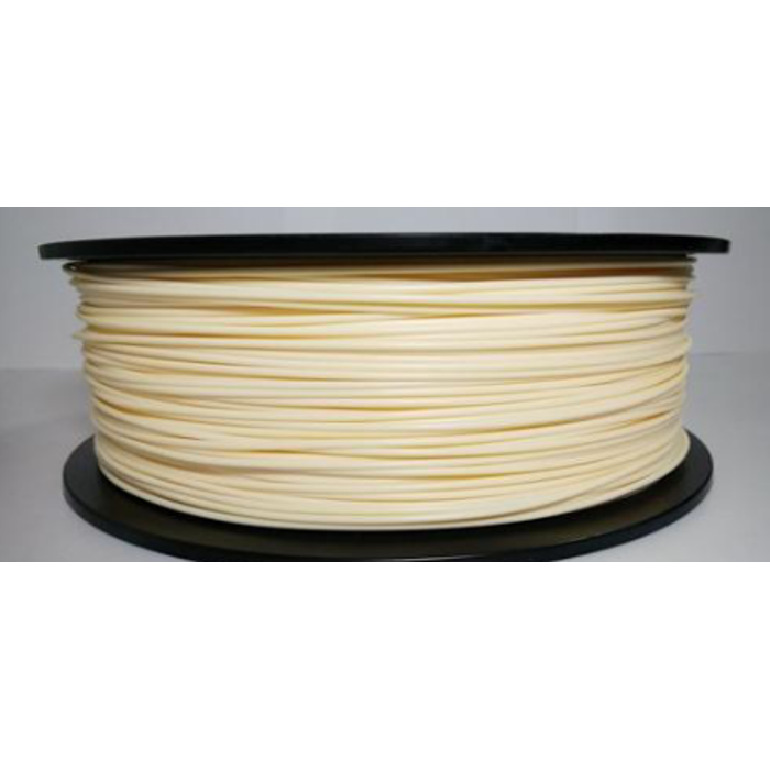 Filament for 3D, PLA, 1.75 mm, 1 kg, ivory