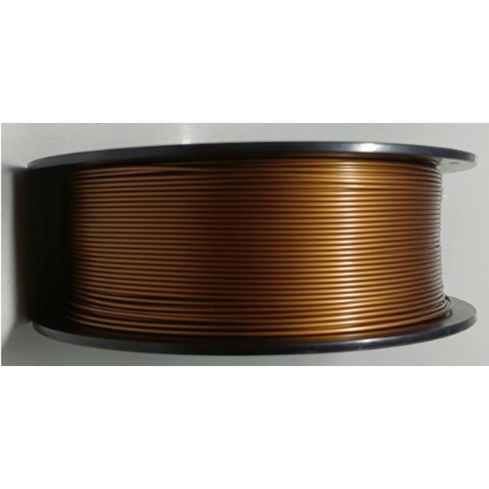 Filament for 3D, PLA, 1.75 mm, 1 kg, red copper