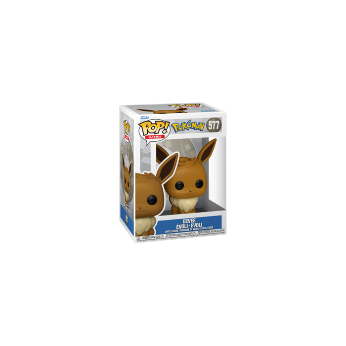 FUNKO POP GAMES: POKEMON - EEVEE (EMEA) - 889698646376