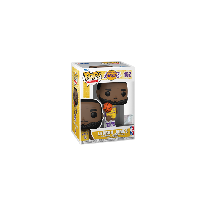 FUNKO POP NBA: LAKERS - LEBRON JAMES (YELLOW JERSEY) - 889698657921