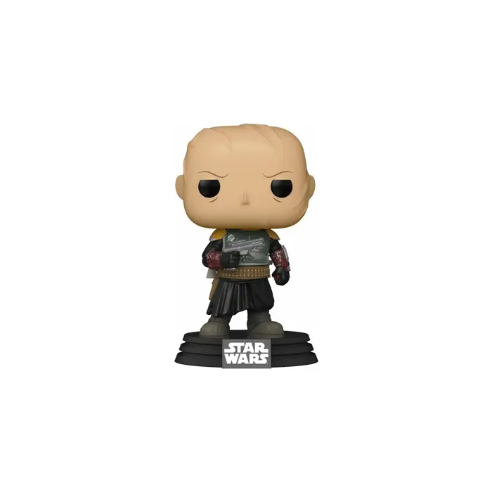 FUNKO POP STAR WARS: MANDALORIAN- BOBA FETT W/O HELMET - 889698582889