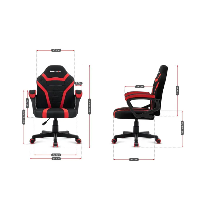 gaming-chair-for-children-huzaro-ranger-10-red-mesh-black-re-39402-gamhuzfot0054.webp