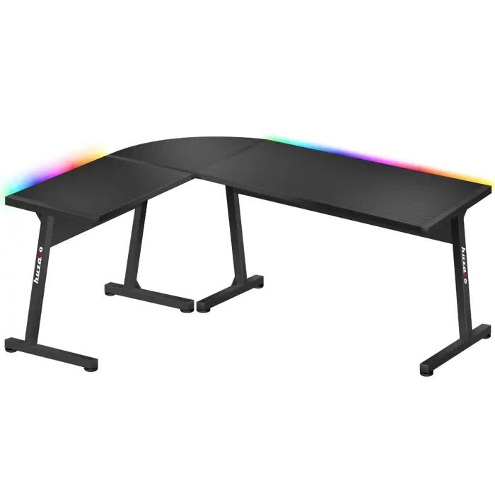 Gaming desk - Huzaro Hero 6.0 Black RGB