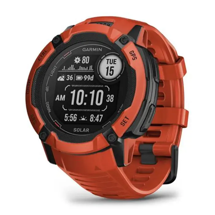 GARMIN Instinct 2X SOLAR Flame Red