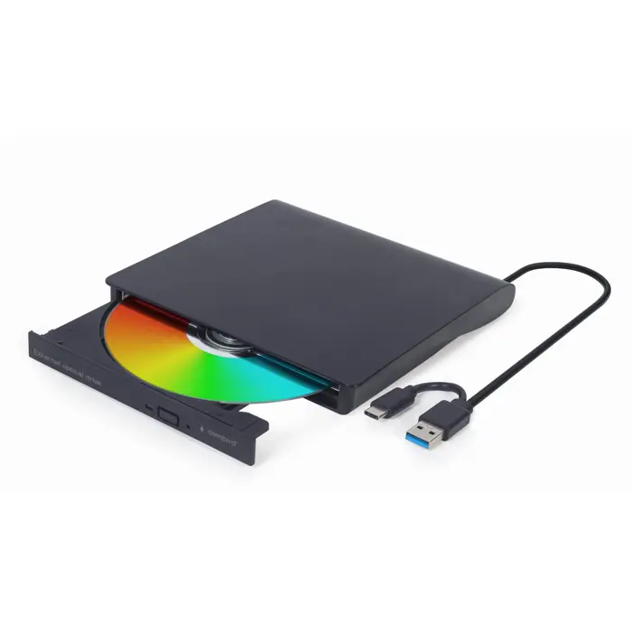 Gembird DVD-USB-03 External USB DVD drive, black