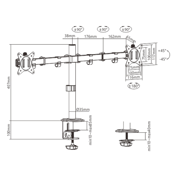 gembird-ma-d2-01-monitor-mount-stand-813-cm-32-black-desk-27748-tvagemuch0029.webp