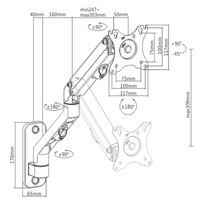 gembird-ma-wa1-02-adjustable-wall-display-mounting-arm-17-27-41085-tvagemuch0033.webp