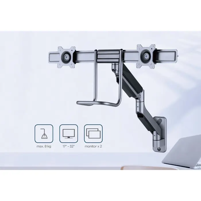 gembird-ma-wa2-02-adjustable-wall-2-display-mounting-arm-17--97011-mongemmdo0021.webp