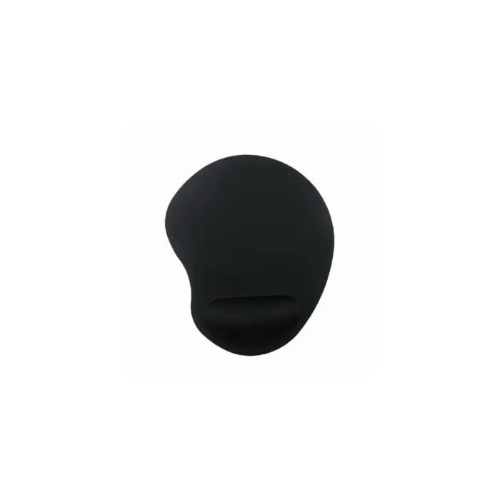 Gembird Mouse pad with soft wrist support, black