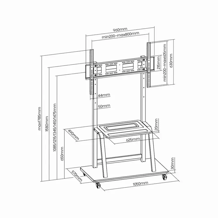 gembird-tvs-100f-01-signage-display-mount-254-m-100-black-84628-tvagemuch0048.webp